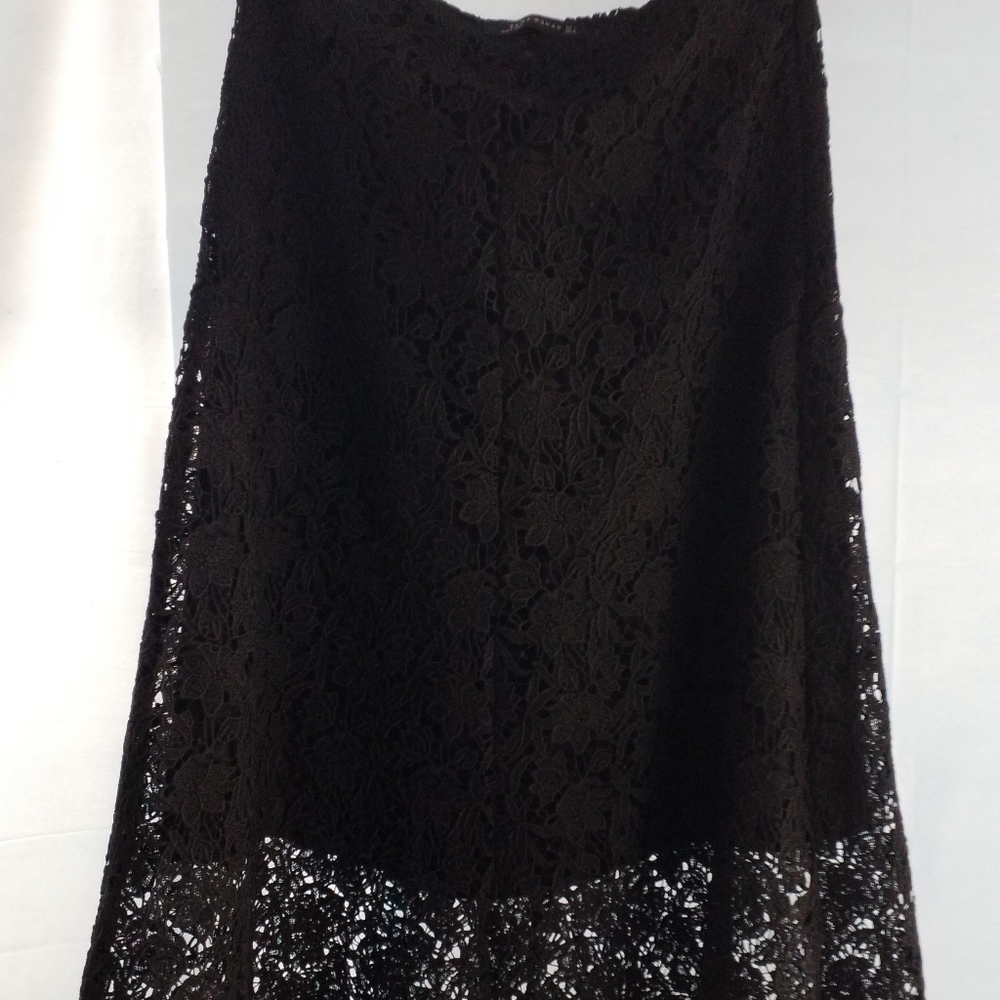 Zara Woman Lace Skirt Lg.